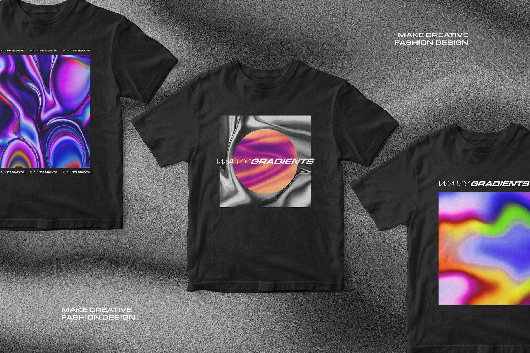 Surreal Gradient Waves - Backgrounds