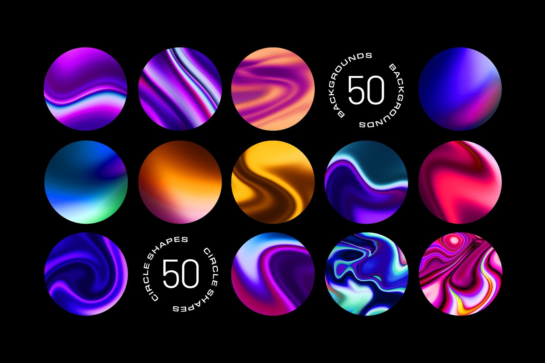 Surreal Gradient Waves - Backgrounds