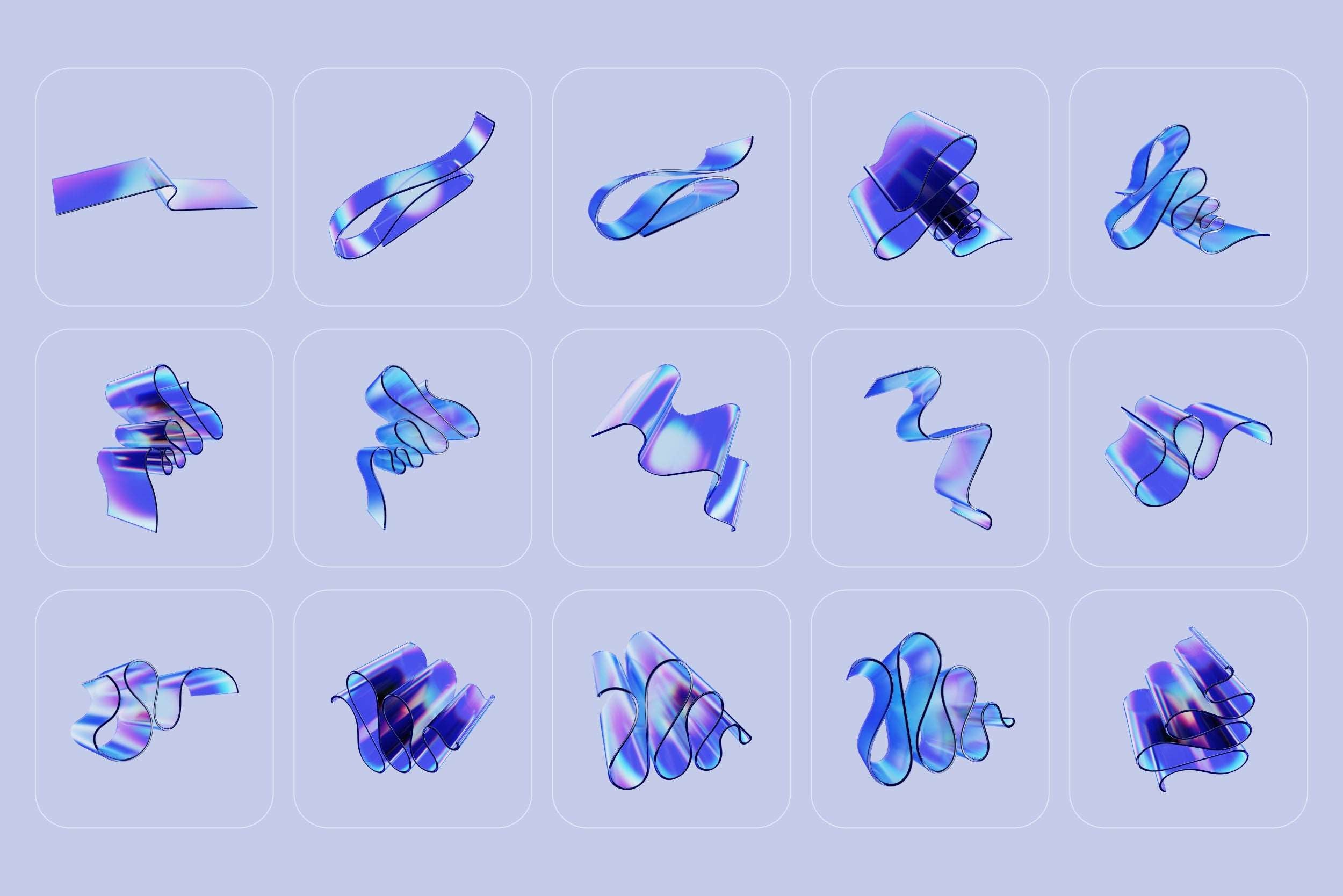 3D Glass Waves