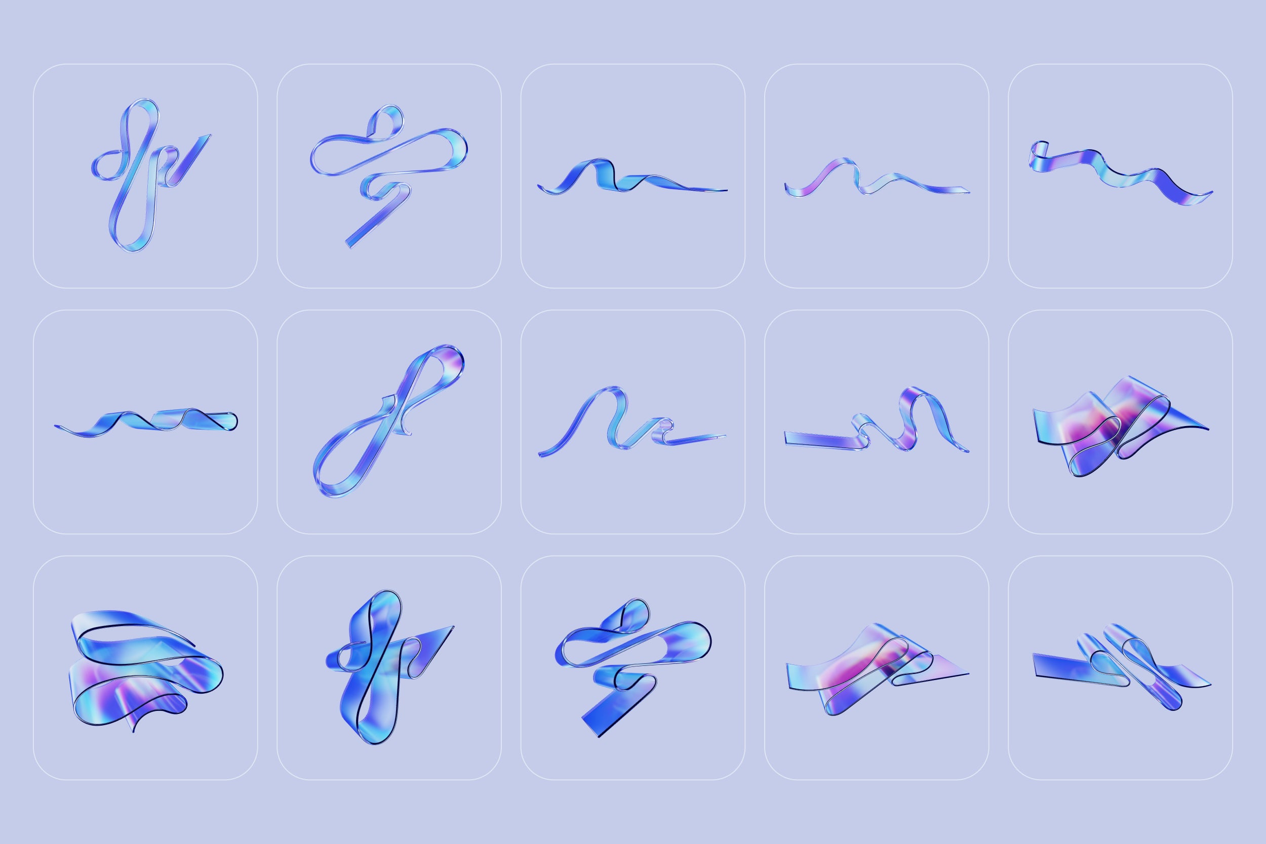 3D Glass Waves