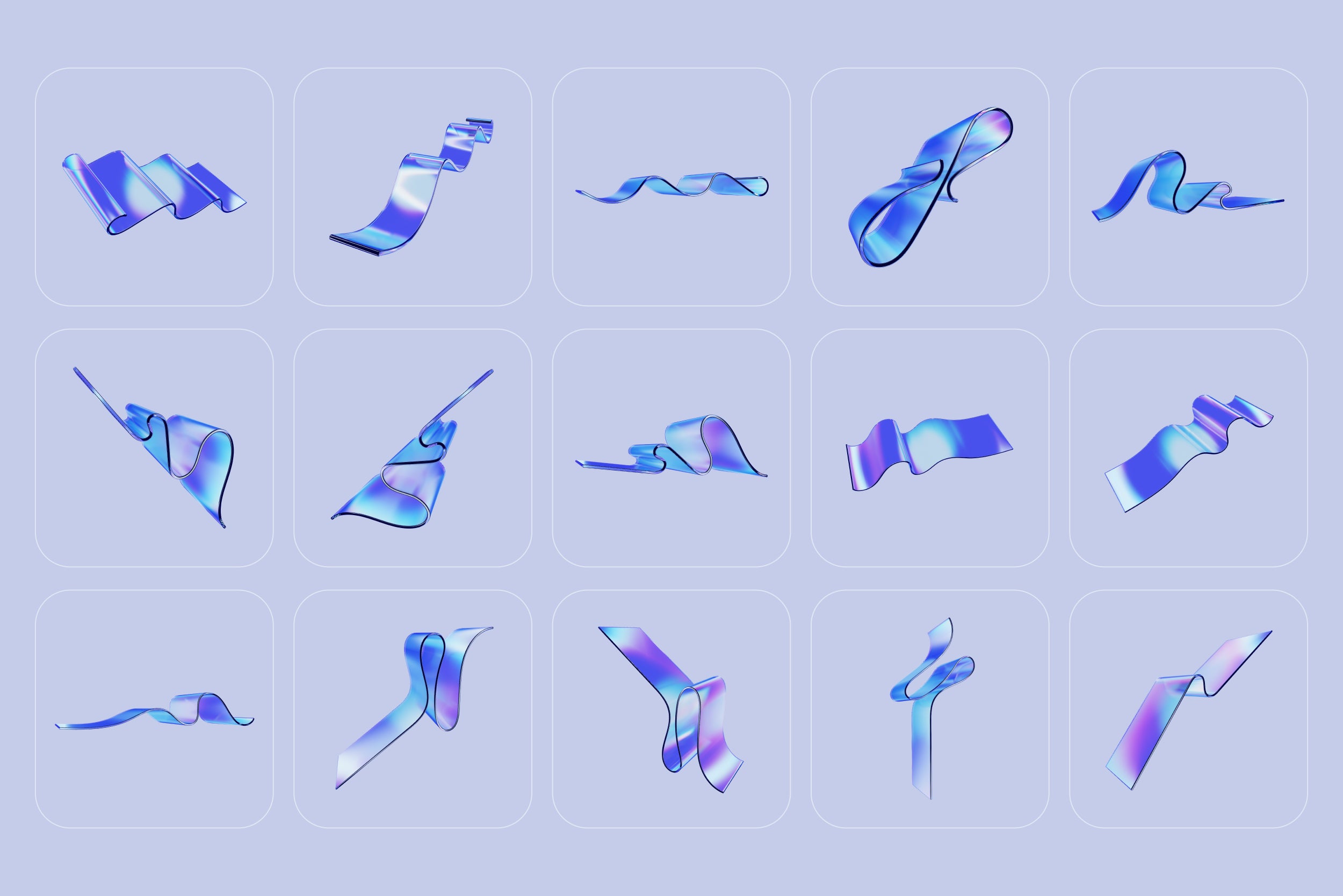 3D Glass Waves