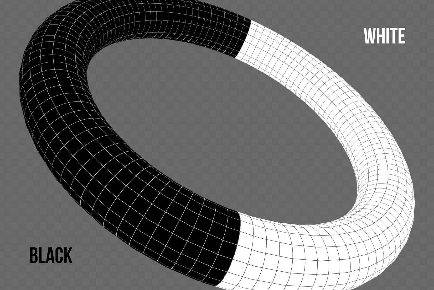 390+ Lines & Dots 3D Shapes