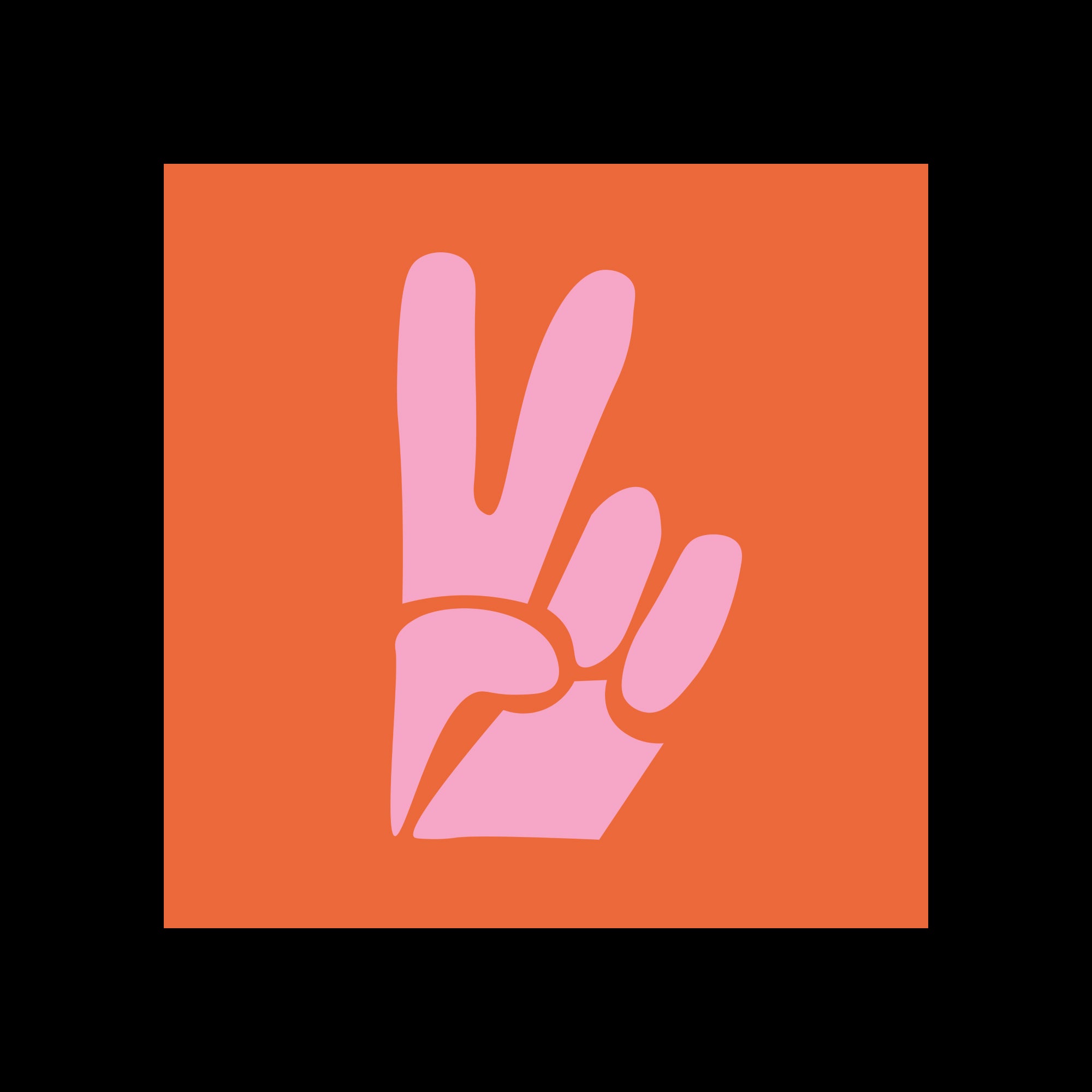 Free Hippie Vector Mosaic