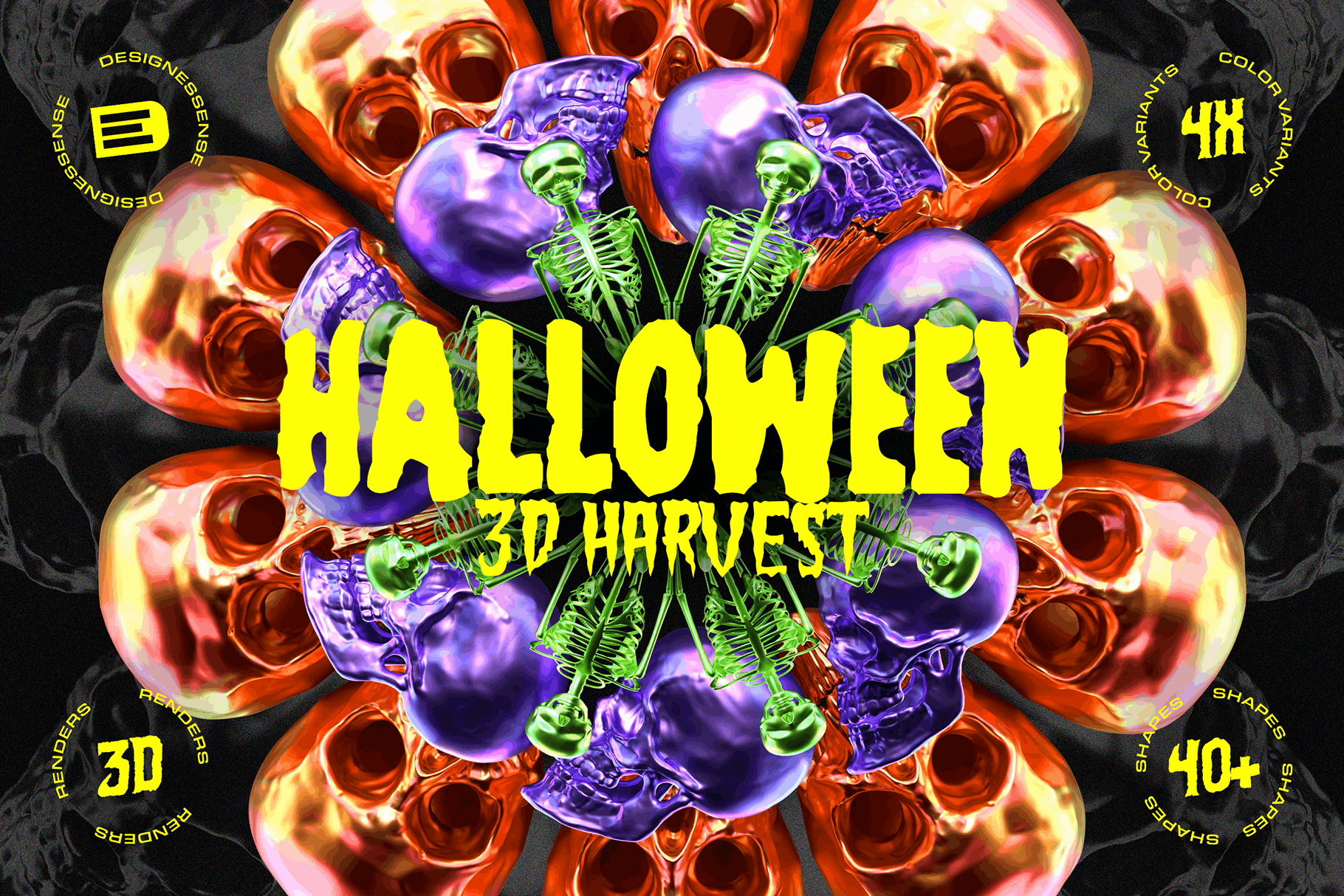 3D Halloween Collection