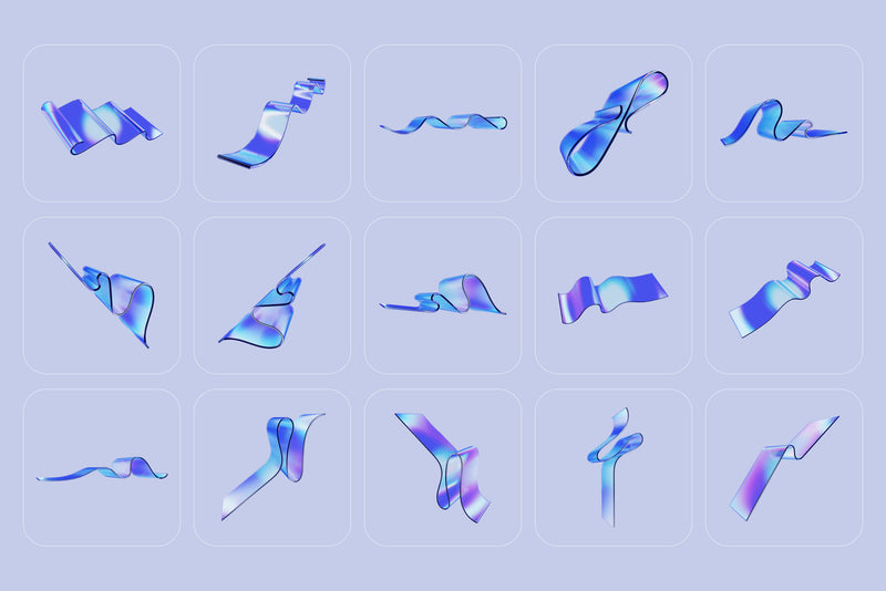 3D Glass Waves