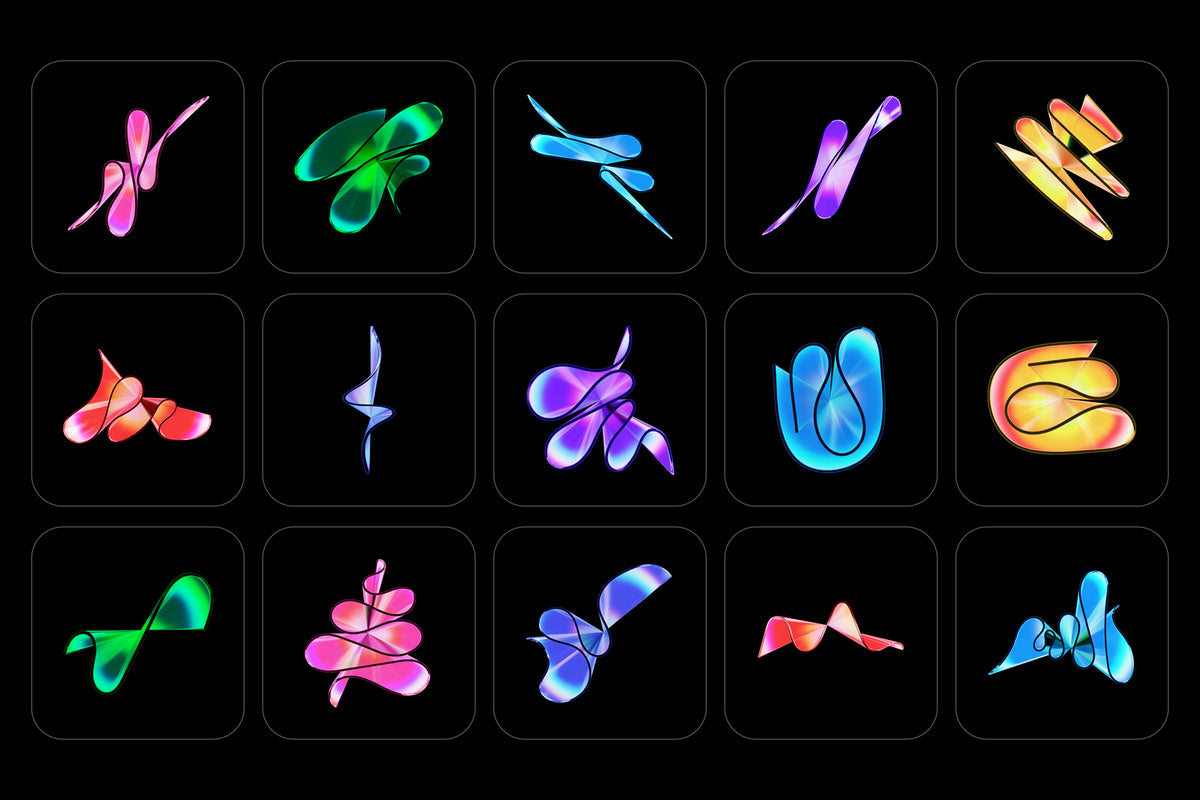 3d Vector Rays 3D Rays illustrations