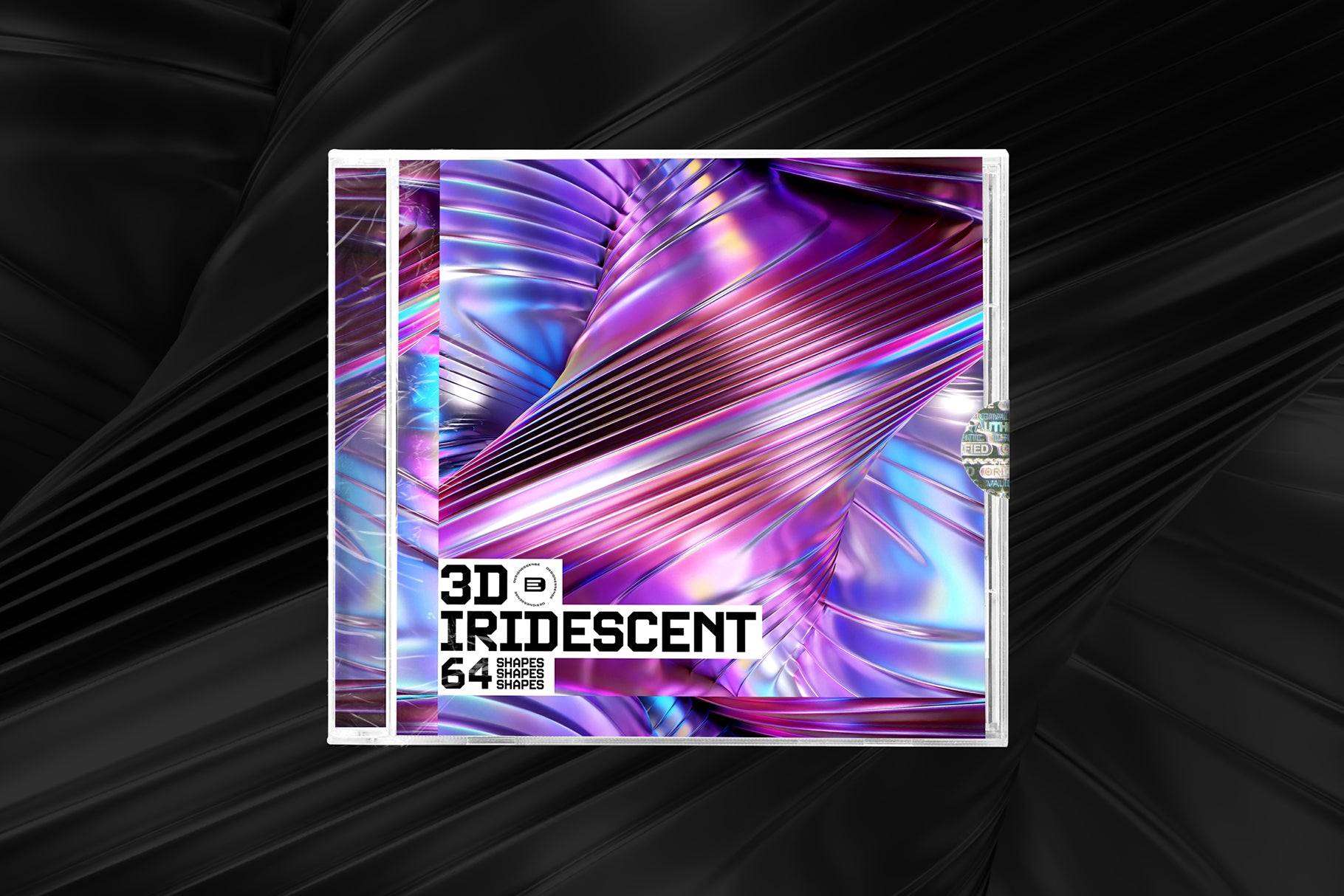 3D Iridescent HD Shapes